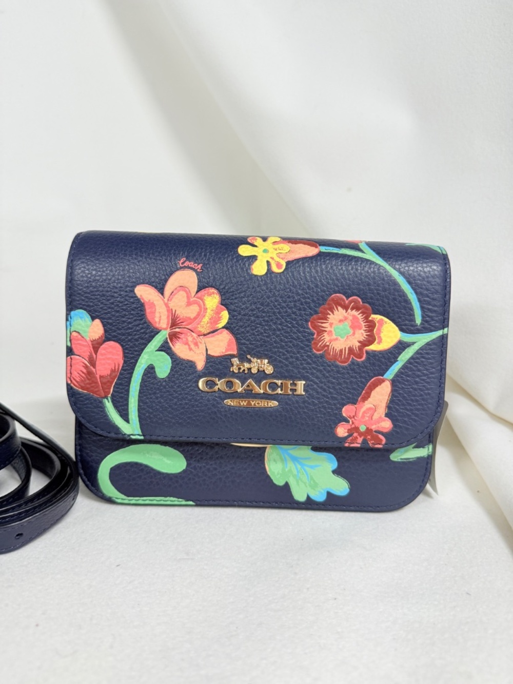 Coach Mini Brynn Crossbody With Dreamy Land Floral Print c8757